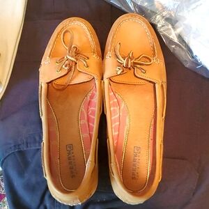 Womens Sperry Topsider Leather Loafers